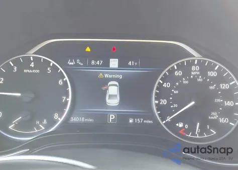 2020 Nissan Maxima Platinum Xtronic Cvt из США, поврежденный, VIN 1N4AA6FV4LC367788